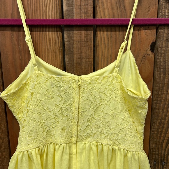 H&M Divided size 6 yellow dress - Picture 8 of 8